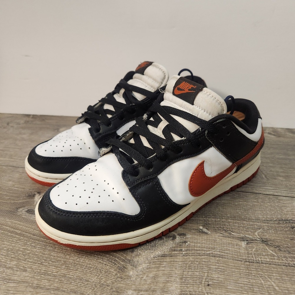 Nike Dunk Low Retro White Black Dragon Red DV0833-108 Mens 8.5 Sneakers READ